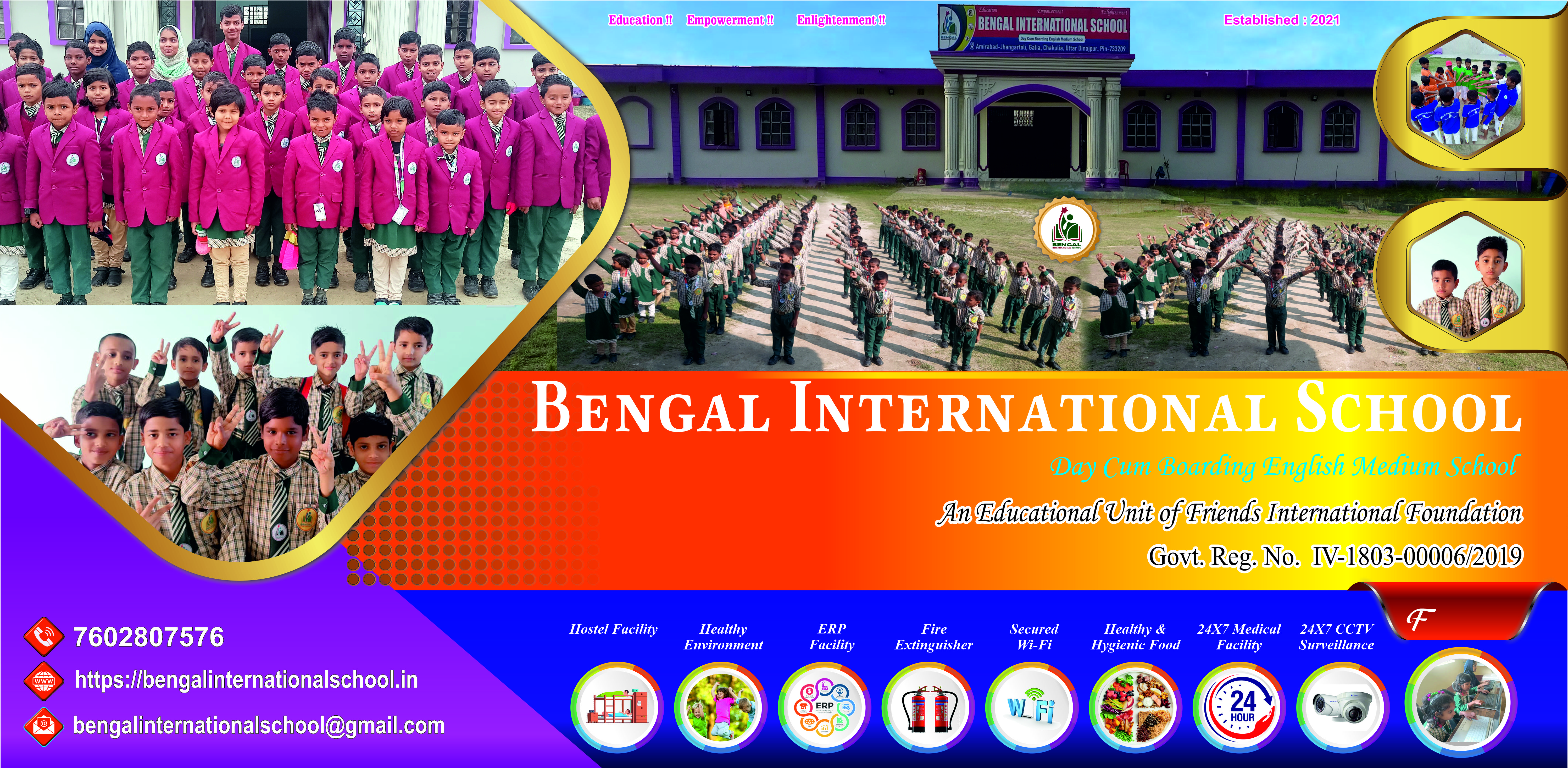 BENGAL INTERNATIONAL SCHOOL Banner Image